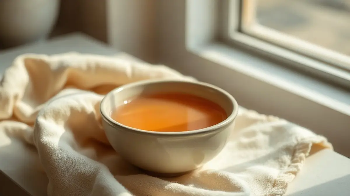 cupped ceramic bowl holding warm water — illustration for Why Do I Take Everything Personally