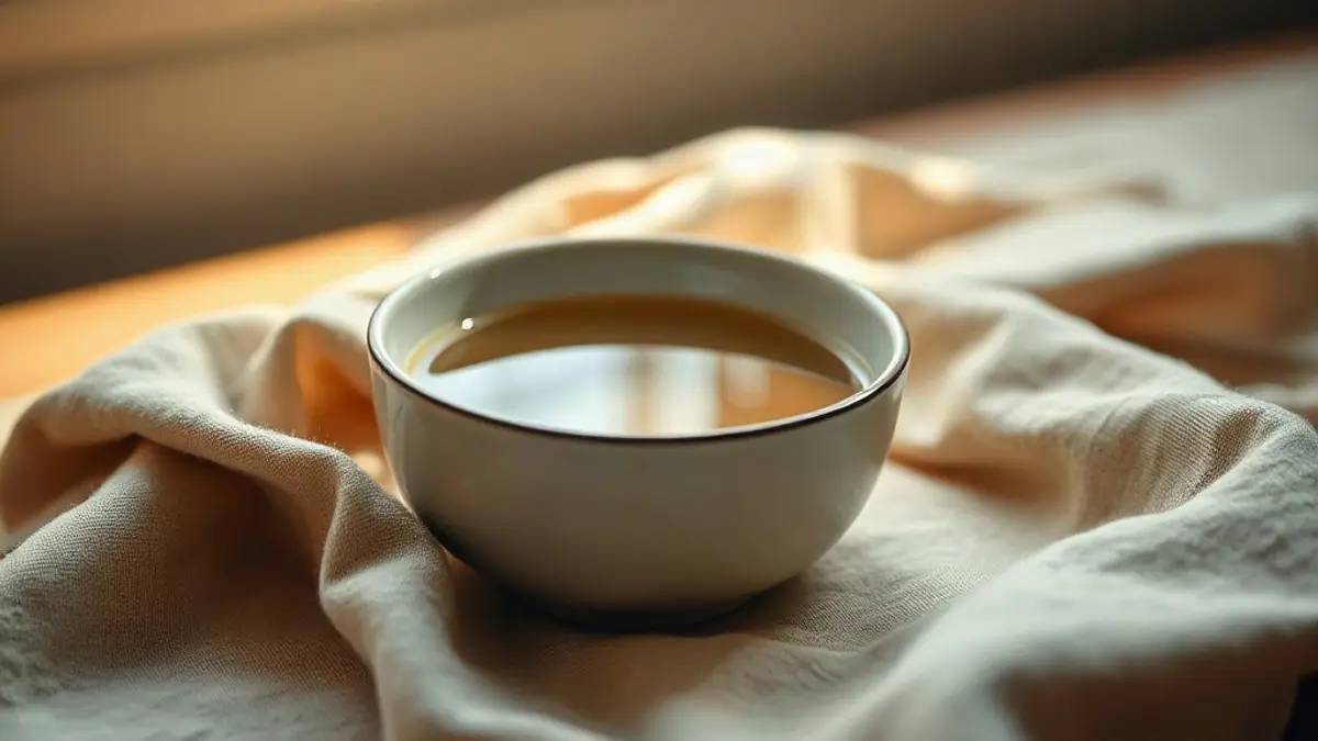 cupped ceramic bowl holding warm water — illustration for Why Does Criticism Hurt So Much