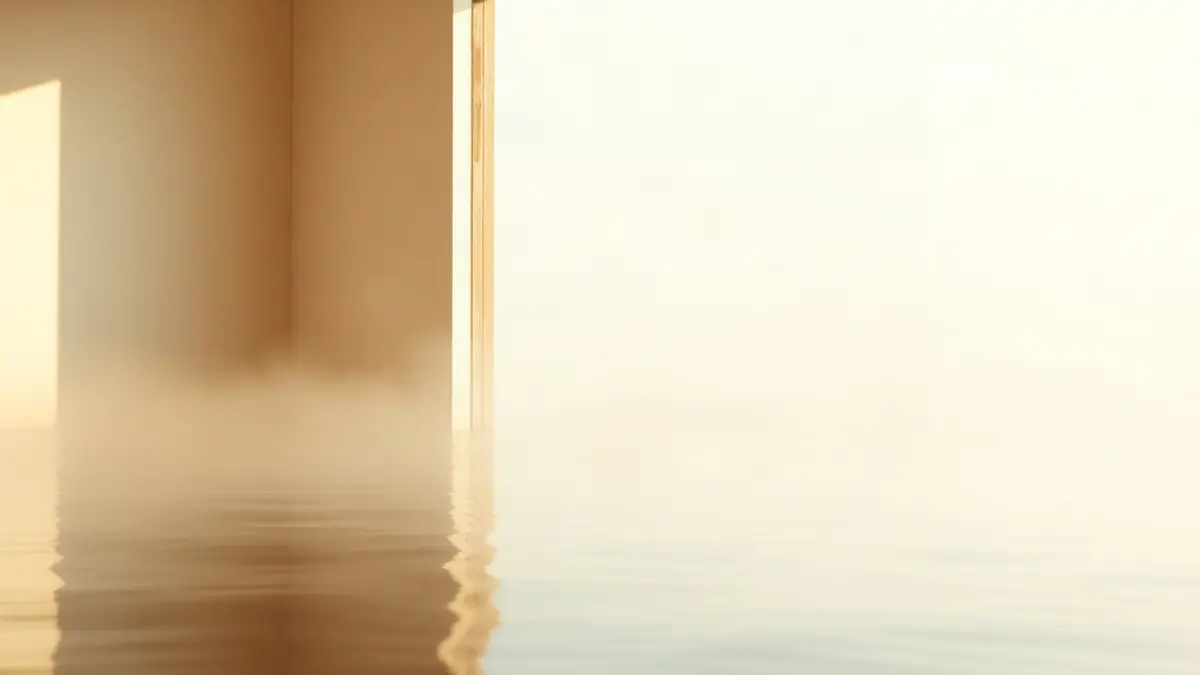 still lake at first light with faint mist over the surface — illustration for Why Does Silence Make Me Anxious